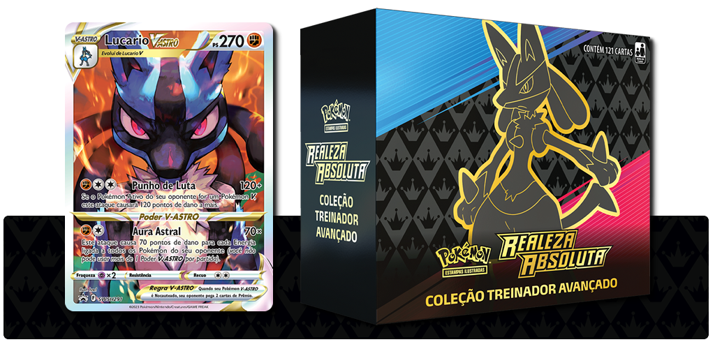 Coleção Treinador Avançado Lucario Coleção Treinador Avançado Lucario